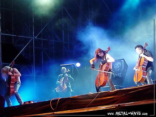 Apocalyptica @ Wacken Open Air (Eicca Toppinen, Antero Manninen, Perttu Kivilaakso, Paavo Ltjnen)