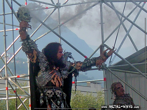 Lordi @ Evolution Festival (Mr. Lordi & Amen)