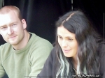 Within Temptation, Signing Session @ Wacken Open Air (Ruud Jolie, Sharon Den Adel)