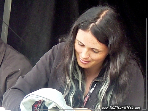 Within Temptation, Signing Session @ Wacken Open Air (Sharon Den Adel)