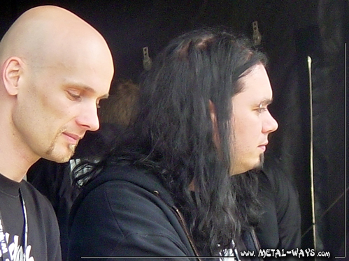 Within Temptation, Signing Session @ Wacken Open Air (Robert Westerholt, Stephen Van Haestregt)