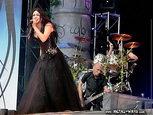 Within Temptation @ Wacken Open Air (Sharon Den Adel, Jeroen Van Veen)