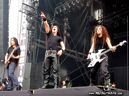 DragonForce @ Graspop Metal Meeting (Herman Li, ZP Theart, Frdric Leclercq)