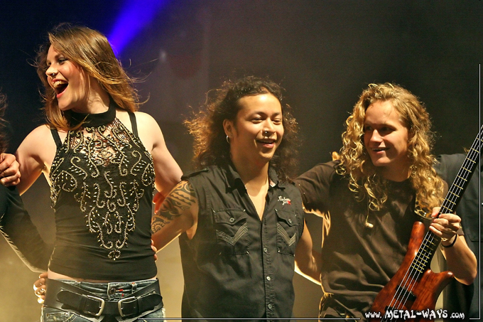 After Forever @ Geuzenpop (Floor Jansen, George Oosthoek, Luuk Van Gerven)