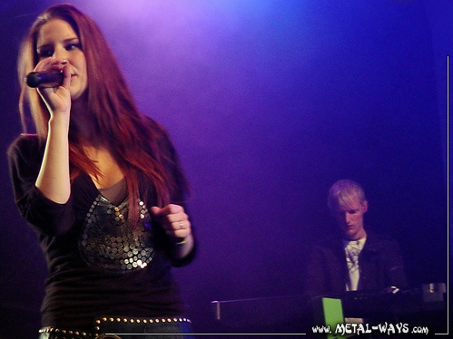 Delain @ Artefacts Festival (Charlotte Wessels, Martijn Westerholt)