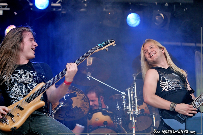 Delain @ Westerpop (Rob Van Der Loo, Sander Zoer, Ronald Landa)