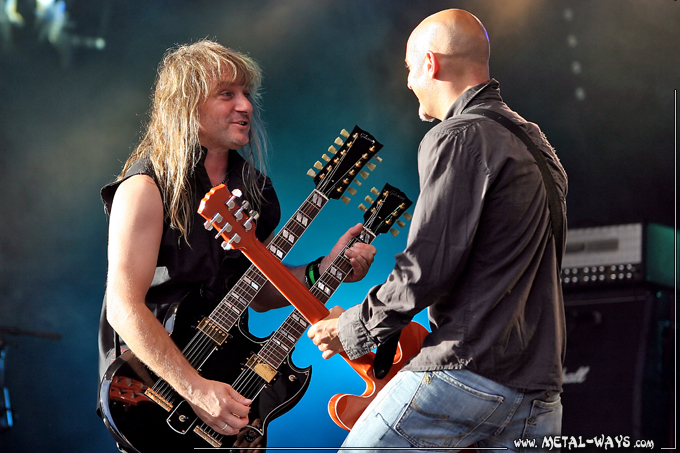 Gotthard @ Raismes Fest (Leo Leoni, Freddy Scherer)