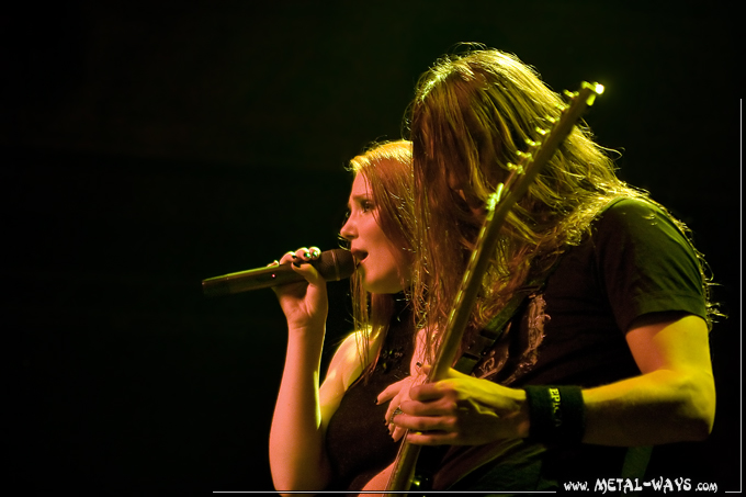 Epica @ Rockstore (Simone Simons, Mark Jansen)