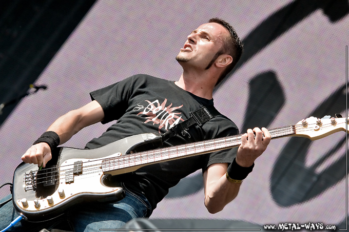 Gojira @ Rock en France (Jean-Michel Labadie)