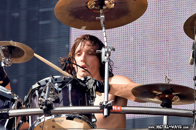 Gojira @ Rock en France (Mario Duplantier)