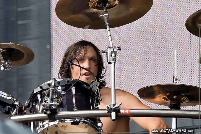 Gojira @ Rock en France (Mario Duplantier)