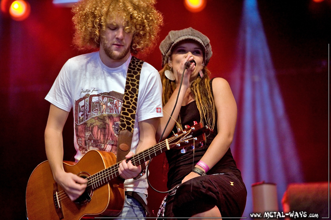 Leaf @ Appelpop (Ocker Gevaerts, Annemarie Brohm)