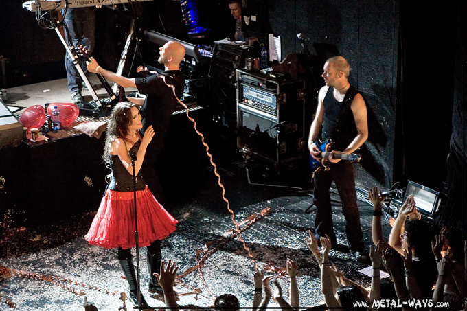 Within Temptation @ Summer Darkness (Sharon Den Adel, Robert Westerholt, Ruud Jolie)