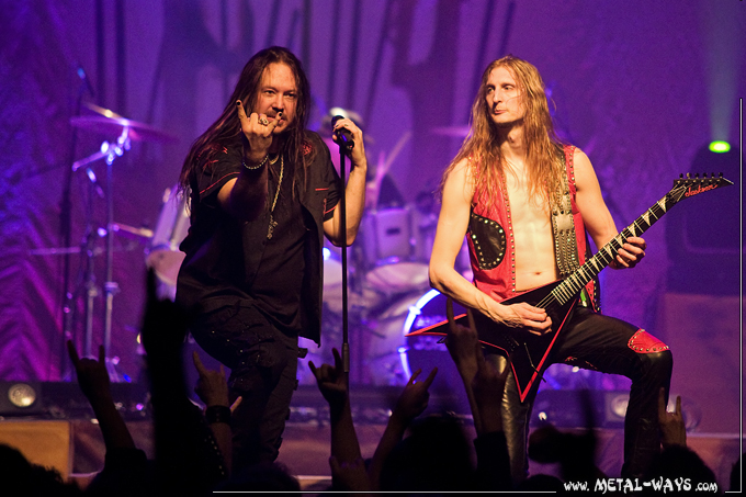 HammerFall @ Transbordeur (Joacim Cans, Oscar Dronjak)