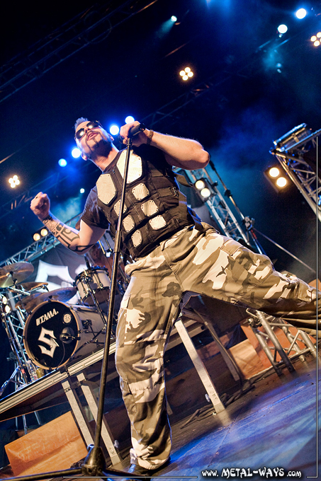 Sabaton @ Transbordeur (Joakim Brodn)