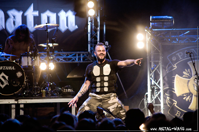 Sabaton @ Transbordeur (Joakim Brodn)