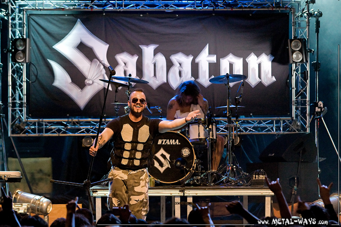 Sabaton @ Transbordeur (Joakim Brodn)