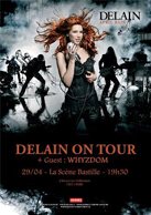 Delain @ Scene Bastille, Paris