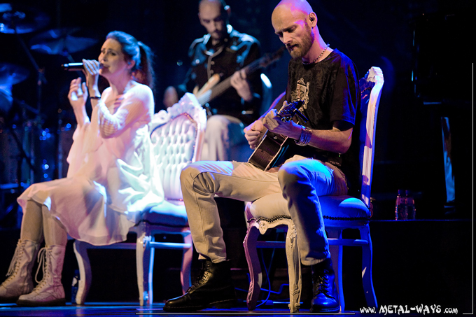 Within Temptation @ Muziekcentrum (Sharon Den Adel, Jeroen Van Veen, Robert Westerholt) Theater Tour Enschede